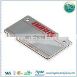 New Technique Etched Stainless Steel Emblem Sticker Badge With Various Color Filled thumbnail-3