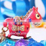CUTE HOBBYHORSE ANIMAL CRYSTAL KEYCHAIN FOR KIDS