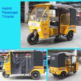 BKA4 Electric Gasoline Hybrid Rickshaw Tricycle, Hybrid Battery Trike, Gasoline Electric Three Wheeler Vehicle thumbnail-3