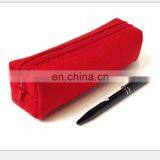 Round Felt Stationery Pouch Bag Case for Students thumbnail-2