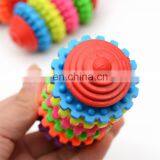 Nontoxic Colorful Gear Pet Toy Cheap Molar Tooth Tpr Chew Dog Toys thumbnail-4