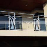 Custom Design Banister 316 Terrace Handrail Stainless Steel Glass Balustrade thumbnail-6