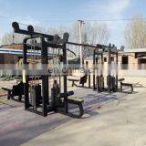 China Hot Sale Multi Jungle Gym Machine 5 Station Gym Equipment 5 Station Multi Gym Trainer SE56 thumbnail-5
