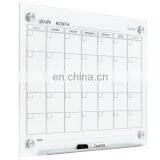 glass memo board,glass notice board,glass planning board with ANSI and EN12150 certificate