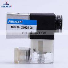 AC220V DC24V Normally Closed 2 /2Way Valve G1/8 2V025-06 Direct Action Air Electric Pneumatic Control Solenoid Valve thumbnail-5