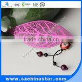 Assorted Color Shaped Leaf Bookmark From ShenZhen Factory thumbnail-2