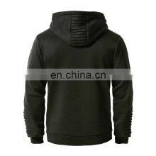 Hot Selling Men's & Sweatshirt Sweater Crop Top Turtle Neck Man Cotton Plu Size Hoodie Set Custom Hoody thumbnail-3