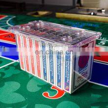 Affordable Favourable Price Custom Acrylic Luxury Transparent Six Deck Discard Tray thumbnail-1