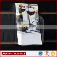 Пластиковый прозрачный держатель для брошюр с одним карманом для слятволла thumbnail-3