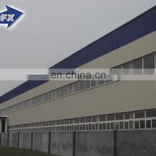 China Manufacturer Heavy Wind Resistance Prefab Wide Span Steel Frame Warehouse Shed Building thumbnail-5