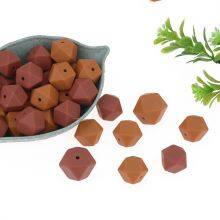 Teeth Food Grade Round Silicone Polygon Beads thumbnail-4