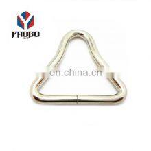 Fashion High Quality Metal Thick Black Triangle Ring thumbnail-2