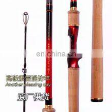 2 Section Solid or Hollow Carbon Glass Fiber Fishing Surf Rod Fiberglass thumbnail-3