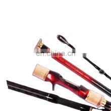 2 Section Solid or Hollow Carbon Glass Fiber Fishing Surf Rod Fiberglass thumbnail-1