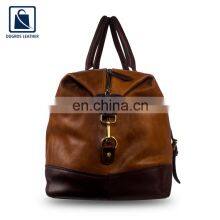 Vintage Style Made Impressive Quality Sports Leather Men Duffel Bag thumbnail-5