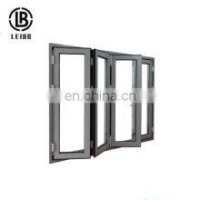 Aluminium Tempered Glass Bifolding Windows Horizontal Folding Local Window Aluminium Bifold Window Balcony Window thumbnail-5