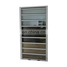 Waterproof Toughened Glass Louver Windows Italian Glass Louver Window