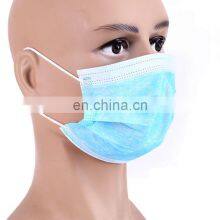 Free Sample Disposable 3ply Surgical Face Mask High Filtration