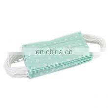 3 Layer Disposable Cute Cartoon Printed Face Mask Mascarillas for Kids From Chinese Factory