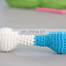 Handmade Colorful Baby Rattle CrochetSoft Rattle, Montessori Sensory Play Vietnam Supplier Cheap Wholesale thumbnail-2