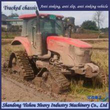 Tractor Modification With Track Chassis, Anti-skid and Anti Sinking Measures in Muddy and Swampy Areas thumbnail-3