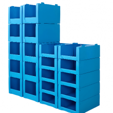 PP Hollow Sheet Picking Bins – Durable Corrugated Plastic Storage Solutions thumbnail-2