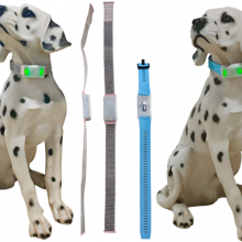 G608G - Cat.1 Pets Tracker With Health (Heart Rate, Body Temp. BLE+GPS+Wifi+LBS Location)