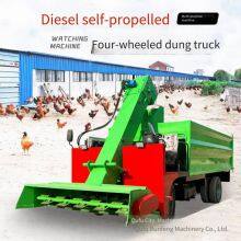 a Slightly Smaller 2-cubic-meter Electric Manure Cleaning Vehicle, a Manure Shoveling and Collecting Machine for Pasturing Areas, and a Large Manure Shoveling Machine for Cleaning Livestock Pens thumbnail-4