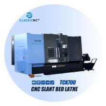 TCK700 Fanuc System CNC Horizontal Lathe Processing Engine Motor Gear Fully Automatic Inclined Bed Lathe thumbnail-1