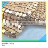 Sew on Metallic Mesh Gold Plated SS16 4mm 41x150cm Mesh Roll thumbnail-2
