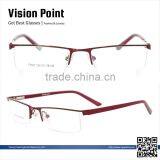 2014 New Model Half-rim Fashion Optical Eyeglasses Frame for Women From Danyang thumbnail-1