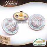 Sewing Accessories Custom Logo Coat Press Metal Snap Button