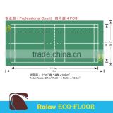 For Indoor Professional Badminton Court Used PVC Sports Flooring