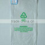 Recyclable HDPE Flat Packing Bags With Side Gusset