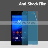 Best Price Blue Anti Explosion Screen Film for Sony Xperia Z4 Anti Shock Screen Protector