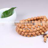 108 Wood Beads With Pendant,Japa Mala Bracelet/Necklace With Chinese Knot thumbnail-4