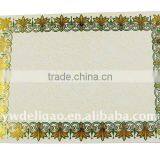 Office Stationery Eart Paperboard for Arabia Honor Certificate, Embossed Fashional Print and Hot Stamping thumbnail-1