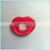 100% Food Grade Soft Heart Shape Silicone Baby Teether for Biting