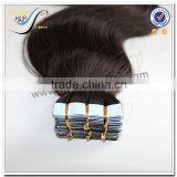 Human Hair Brazilian Virgin Hair Wholesale Skin Weft Tape Remy Curly Tape Hair Extensions thumbnail-6