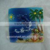 Tropical Temptation Ceramic Souvenir Magnet