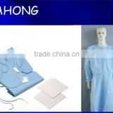 sterile reinforced nonwoven surgical gown