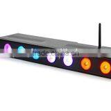 Wi-Bar 8x 3W Tri-color LED Par 64 Stage Lighting Projector for Bar Wedding Disco Effect Light Led thumbnail-2