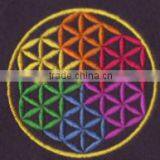 Cheap Polygon Design Iron-on Backing Embroidery Patch for Jeans thumbnail-4