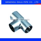Steel Pipe Fitting DN65 Equal Tee Fitting Pipe Stainless Steel Pipe Fitting