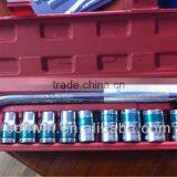 1/2 Inch 10pcs Socket Set Ratchet Handle Socket Set Export to Japan Quality