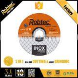 ROBTEC Cutting Cut off disc for Inox / Stainless Steel / metal