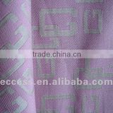polyester logo fabric for lining fabric