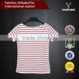 China Wholesale Cotton Women for Plain Round Neck T-shirt thumbnail-2