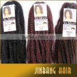 Afro Twist Kinky Marley Braiding Crochet Synthetic Afro Kinky Hair Extension Marley Hair Braid Wholesale Price thumbnail-5