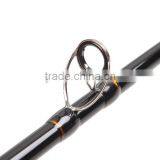 Portable 3-Piece Medium Heavy Graphite Baitcasting Casting Fishing Rod Travel Fishing Rod in Freshwater Inshore Saltwater Fishin thumbnail-4